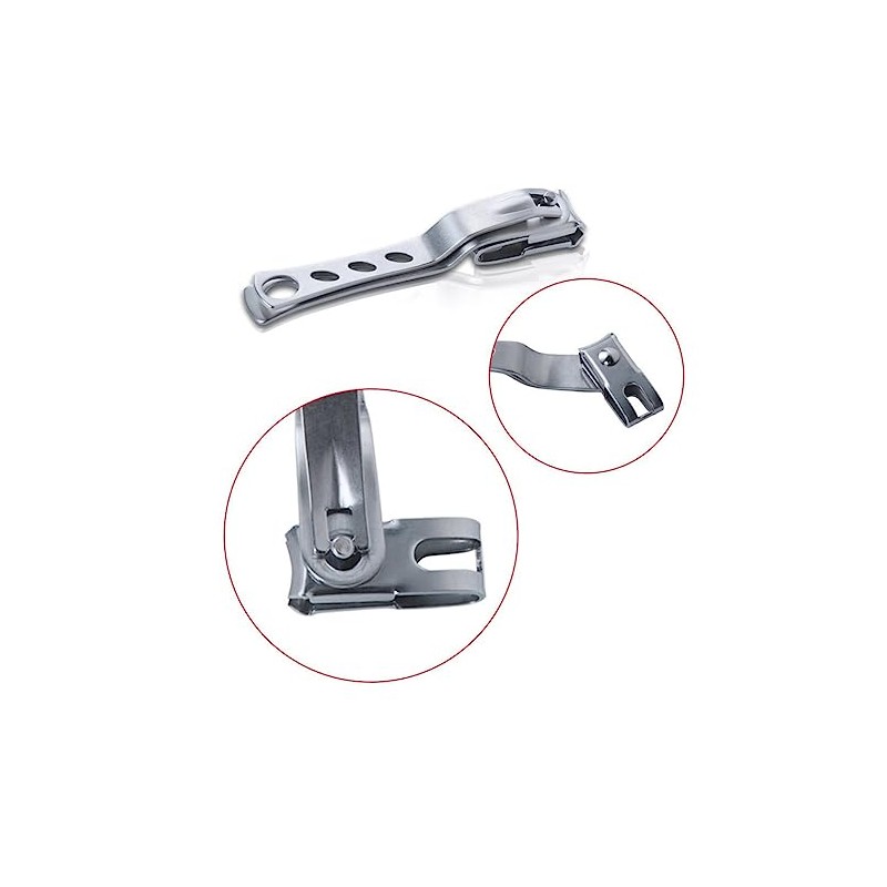 Healeved Electric Nail Cutter 360-degree Rotating Nail Clippers for Smooth