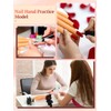 LIONVISON Practice Hand for Acrylic Nails, Professional Nail Art Hand