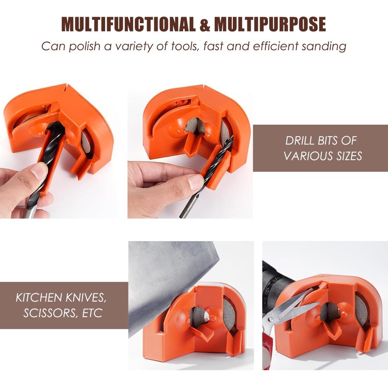 Drill Bit Sharpener - Professional Drill Bits Sharpener for All