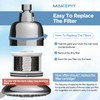 MakeFit Shower Head Activated Carbon Filter Replacement Cartridge for MakeFit