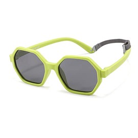 YUANQIAN Polarized Sunglasses for Kids and Babies Flexible with UV Protection and Strap Ages 0-3