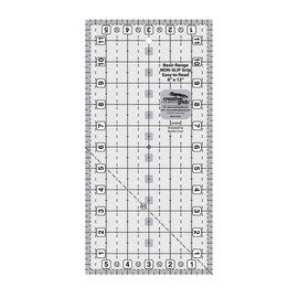 Creative Grids Basic Range 6in x 12in Rectangle Quilt Ruler - CGRBR5