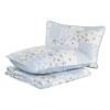 Laura Ashley - Queen Quilt Set, Cotton Reversible Bedding with