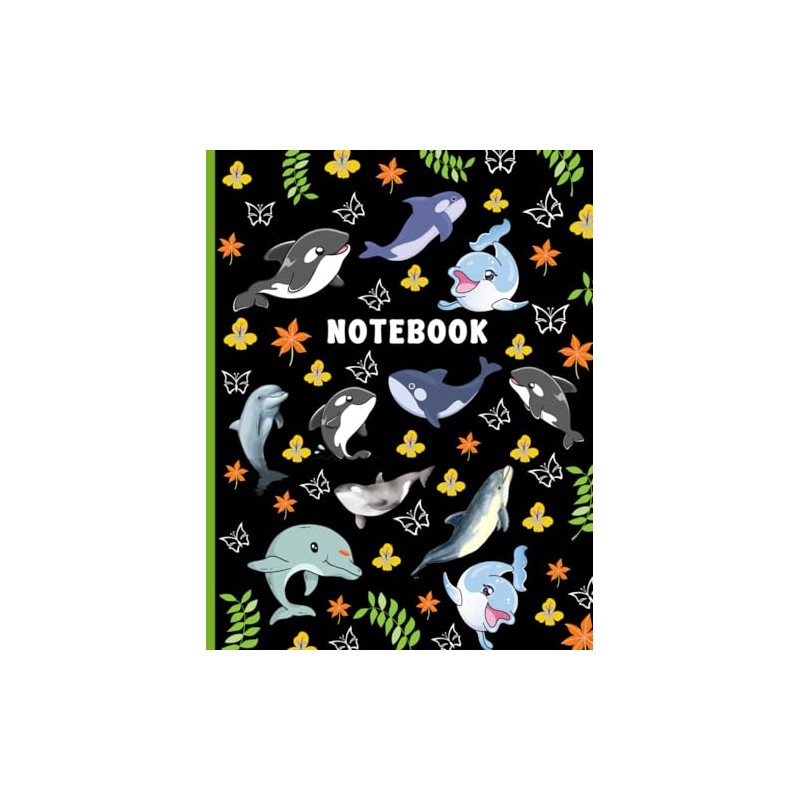 Orca Notebook: Blank Lined Journal to Write in for Orca