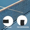2 Stück Schwarz Tischtennisnetz,Tischtennis Netz,Langlebige Netz Tischtennisplatte,Ersatz-Netz für Tischtennisplatten,Tischtennisnetz für