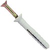 TERF® Nylon Hammer Fixing Flat Countersunk Head Zinc Yellow 6.0mm