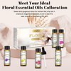 EUQEE Aroma Oil Set, Essential Oil Set, Lavender, Rose, Ylang-Ylang,