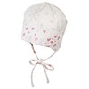 Sterntaler Girls' GOTS Beanie Hat, Baby Hat, Ecru, 35