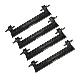 Aftermarket Products 4 Pcs Panoramic Roof Rack Port Cover 20469071829040 for Mercedes C W204 95*20 mm