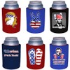 Patriotic USA Thick Foam Old School Can Coolie Designs 6