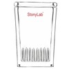 stonylab TLC Development Tank, Borosilicate Glass, TLC Display Chamber, Small