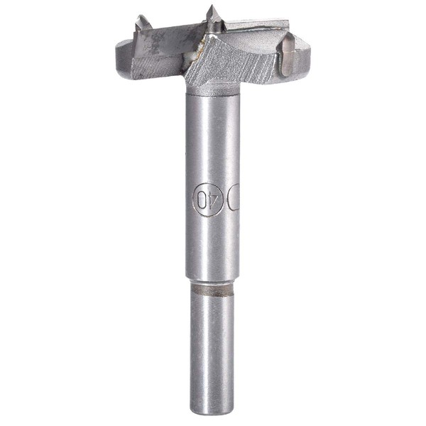 KATUR 40mm Forstner Auger Drill Bit, Woodworking Boring Hinge Hole