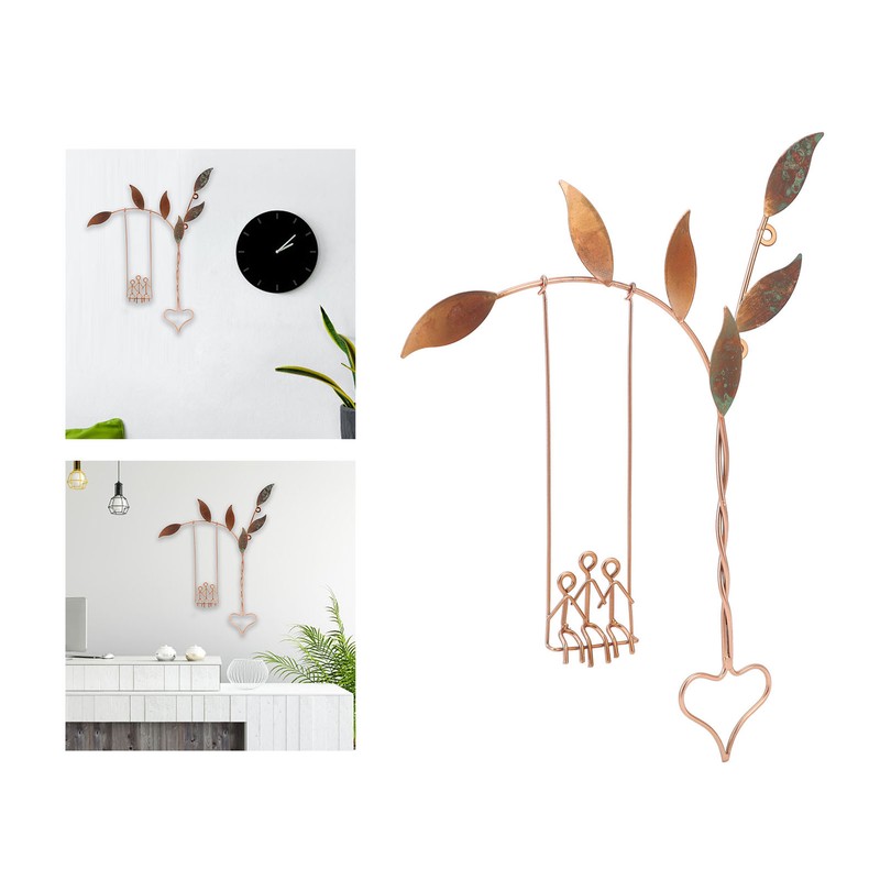 Swing Sculpture Stress Relief Stylish Look Wall Hanging Swing Decoration