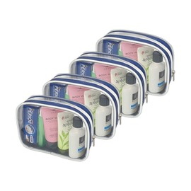 LG Household & Health Care Highly Moisturizing Body Solution Mild Premium Body Care Set Travel Size 5 Pieces 4 Sets / 엘지생활건강 고보습 바디솔루션 순한 프리미엄 바디케어세트 여행용 5종 4세트