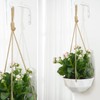 Mkono Hanging Plant Bracket 6 inch Metal Wall Plant Hook