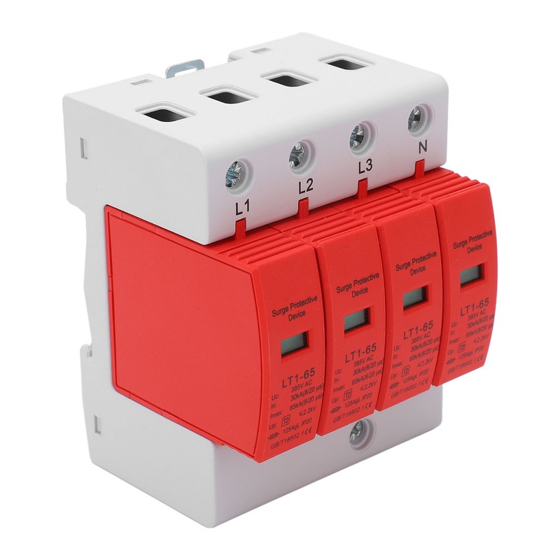 4P Surge Protective Device High Accuracy Exquisite Craftsmanship Safe Arrester