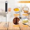 Manual Whisk Egg Beater, Stainless Steel Anti Hand Push Egg