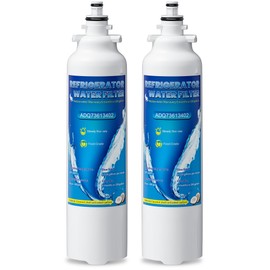 ADQ73613401 Water Filter Replacement for LG LT800P, LT800PC, ADQ736134, ADQ73613402, Kenmore 9490, Kenmore 46-9490, Pack of 2