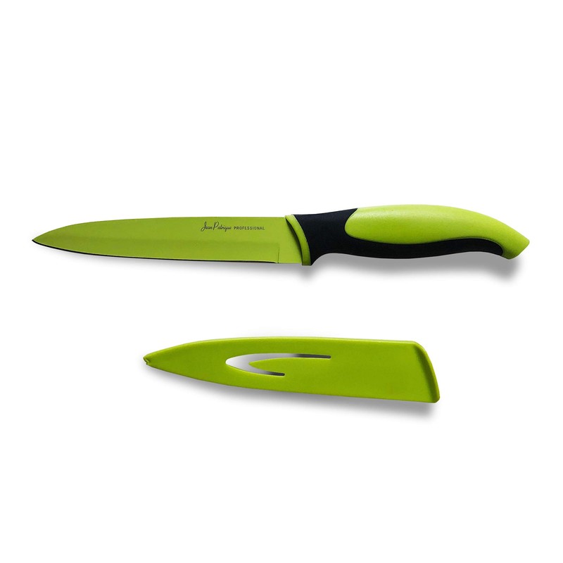 Jean-Patrique 3 Piece Chef’s Knifes Non-Stick Green & Black Prep