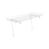 Household Essentials Rear Display Over-The-Washer Storage Shelf to Organize and