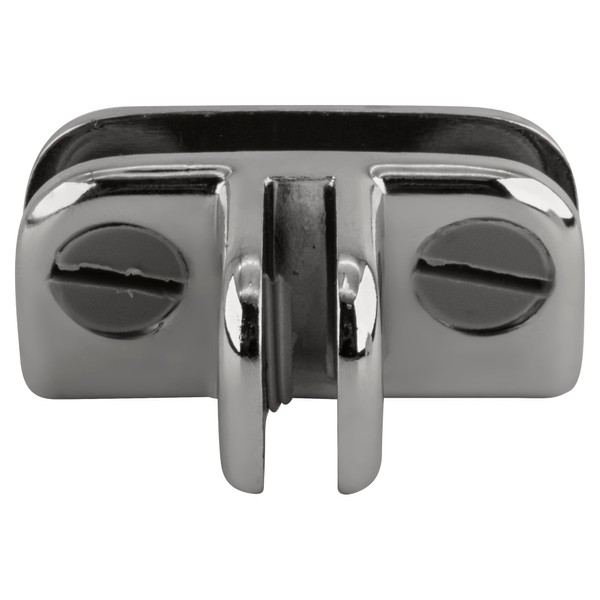 CRL ZLC9CH Chrome Three-Way 90 Degree Adjustable Shelf Connector