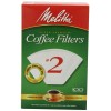 Melitta Super Premium #2 Cone Paper Filters White, 100 Count