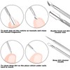 ZIZZON ZIZZON 7 Pcs Ingrown Toenail File and Lifters Set,