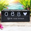 MIJOMA Yearly Countdown Calendar Cube Wooden - Permanent Yearly Table
