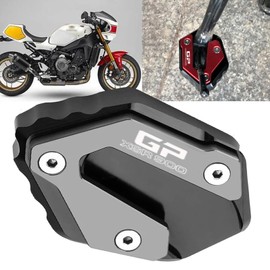DOMOPAY FOR XSR900 GP xsr900gp 2024+ Side Support, Expanding Seat Support, Side Support, Small Foot Expanding Pad, Aluminum Alloy, Increased Parking Assist, Motorcycle Accessories (Titanium)