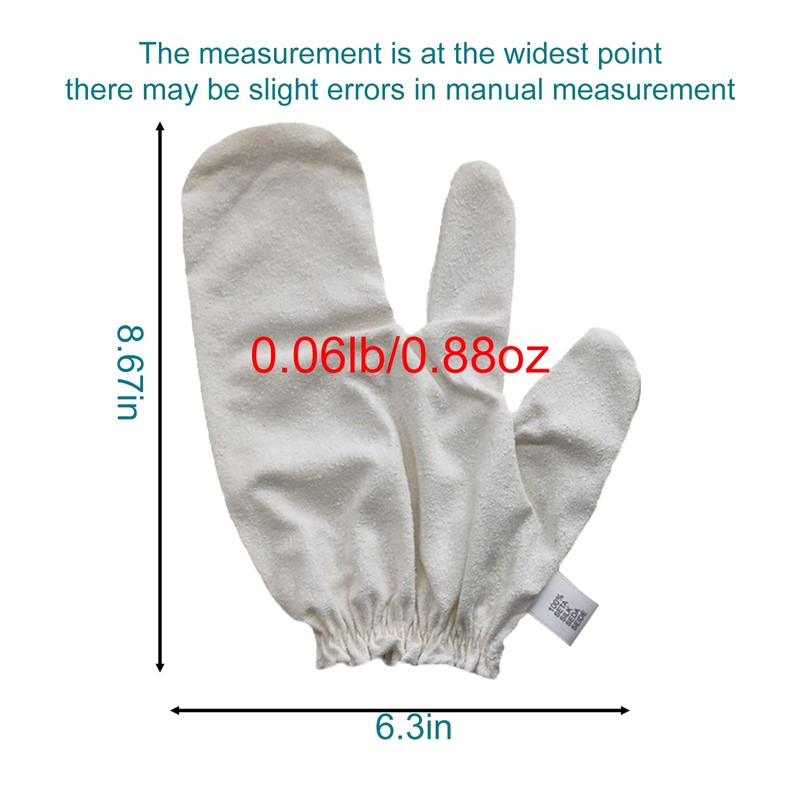 Garshana Gloves Raw Gloves for Ayurvedic, Cellulite Reduction & Dry
