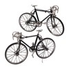 Bicycle Model Vivid Design DIY Decorative 12x19.5cm/4.7x7.7in Alloy Material Miniature