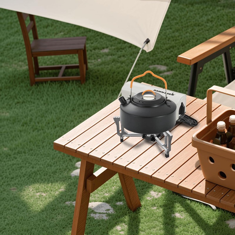 Dawn Deer Portable Cassette Stove With Delicate Storage Bag, Foldable