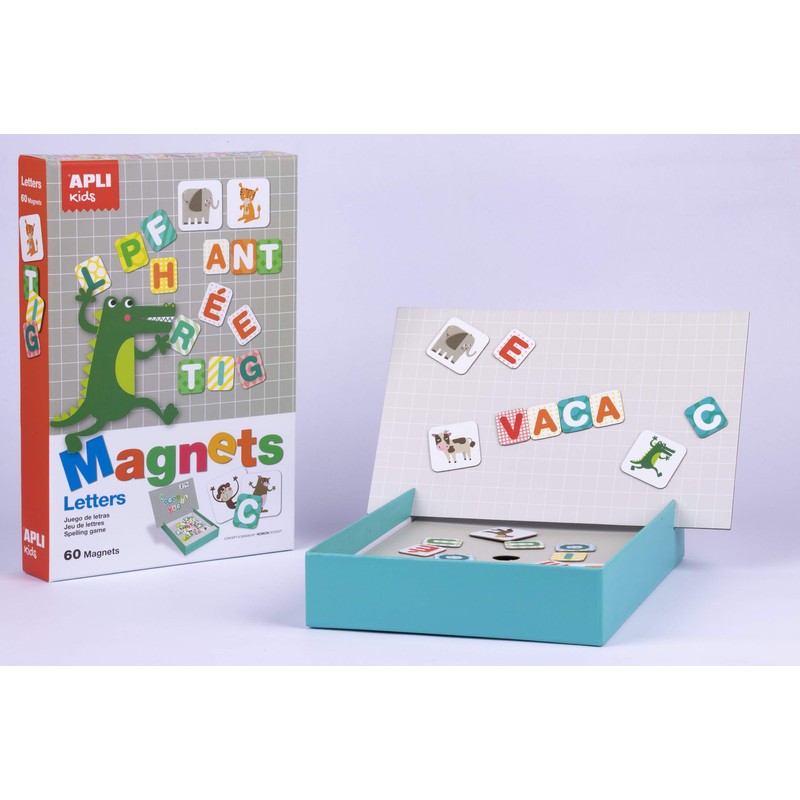 APLI - Letras magnéticas para niños