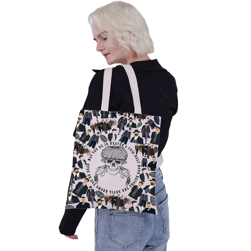 WZMPA Shelby Family Tote Bag Peaky Tommy Fans Gift May