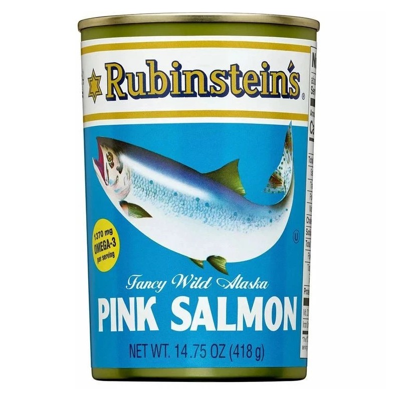 Rubinstein's Fancy Wild Alaska Pink Salmon 14.75 oz., 4 pk.