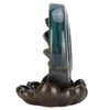 Backflow Incense Burner Waterfall Lotus Base Ceramic Holder Aromatherapy Ornament