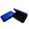 Blue Aluminium Credit Card Holder - Durable and Lightweight