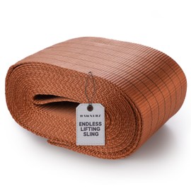 Dawnerz Endless Loop Strap 13200 Lbs Vertical Wll 25 ft - Endless Web Sling for Heavy Lifting, Construction, Crane Lifting Straps