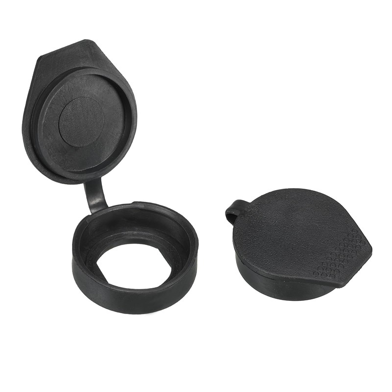 PATIKIL 22mm Door Lock Dust Cover, 8 Pack PE Plastic