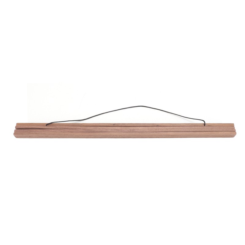Magnetic Poster Frame Hanger DIY Reusable Black Walnut Magnet Poster