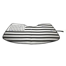 Ynei Front Windshield Sunshade Sunshade Sunshade (US Flag) For Corvette C7 2014-2019