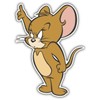 Jerry Mouse Cartoon Sticker Vinyl Decal for Car Bumper Laptop