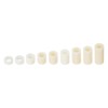 QUARKZMAN Pack of 150 Rubber Flat Seal Discs Assortment M6.2
