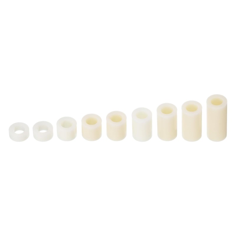 QUARKZMAN Pack of 150 Rubber Flat Seal Discs Assortment M6.2