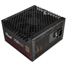 Rosewill VSB 850W 80+ Bronze, ATX 3.0 & 3.1 Compatible, Semi-Modular Power Supply, PCIe 5.1 12V-2x6 Connector, 105°C/221°F Japanese Capacitor, 120mm ICB Silent Fan - 5 Year Warranty