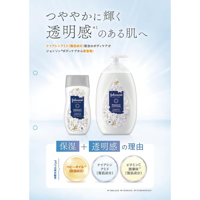 JNTL Consumer Health Johnson Body Care Vibrant Radiance Aroma Milk,