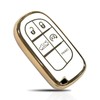 TPU Key Fob Cover Compatible with Jeep Grand Cherokee/Dodge Charger/Challenger/RAM