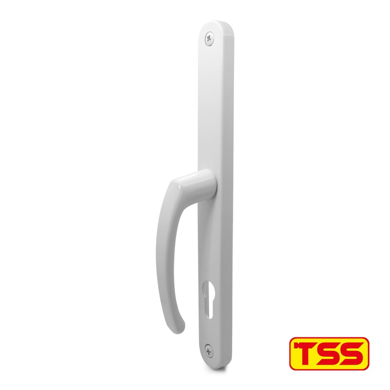 TSS Universal UPVC Door Handles - Lever/Movable Pad - 92mm/62mm