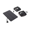 Solar Panel Fan Kit 15W 12V Exhaust Fan with 4.9ft
