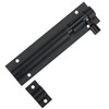 ZEONHAK 6 PCS 4 Inch Black Door Bolt, 100mm Tower